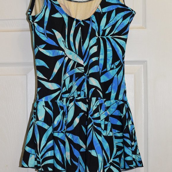 Azul by Maxine of Hollywood Floral Swim Dress - 14 - Picture 2 of 4